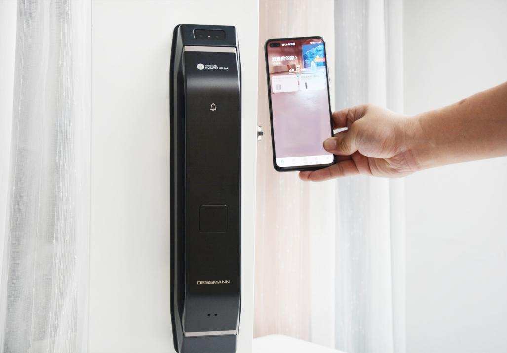 华为智选德施曼智能锁联网方式,3D人脸识别技术智能锁