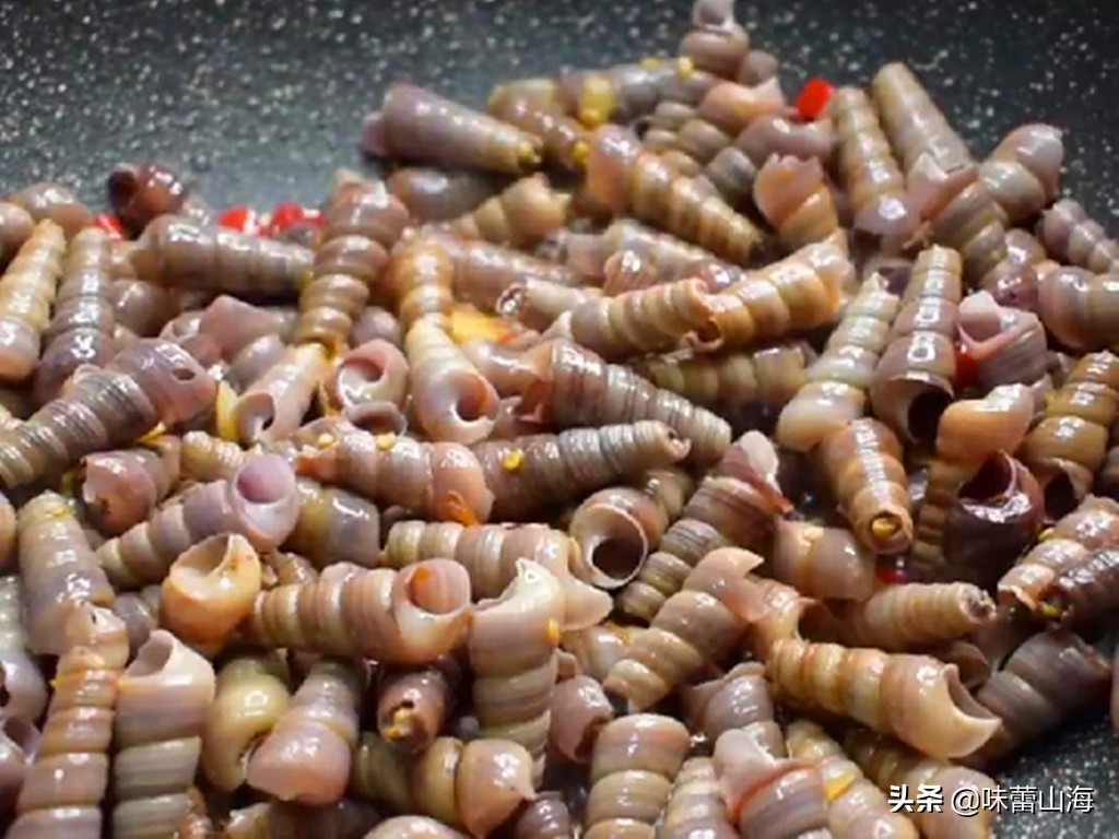 辣炒钉螺冷吃,辣炒钉螺的正确吃法图解
