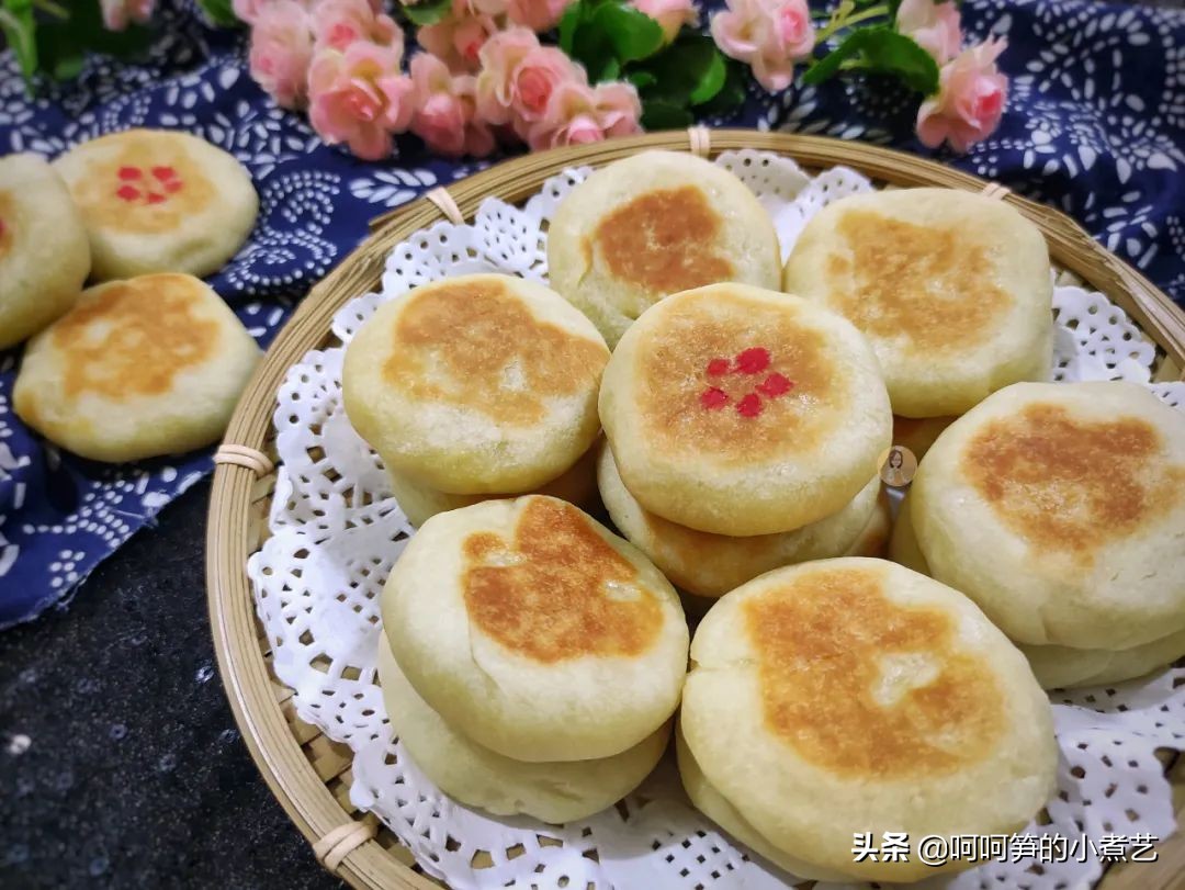 不用开酥的软皮绿豆饼,又酥又不油的绿豆饼