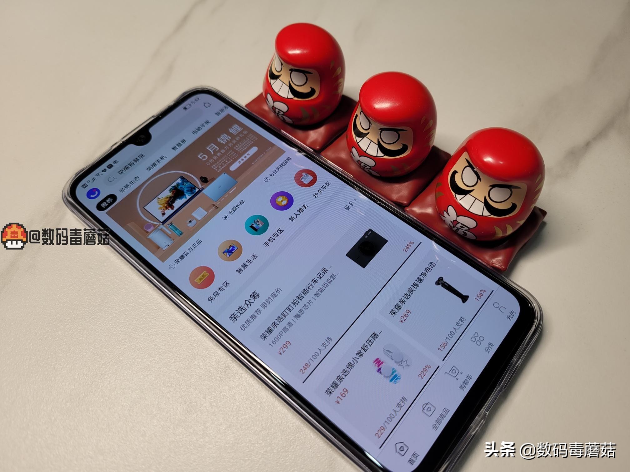 荣耀play5防水测试,轻薄便携式无线充电