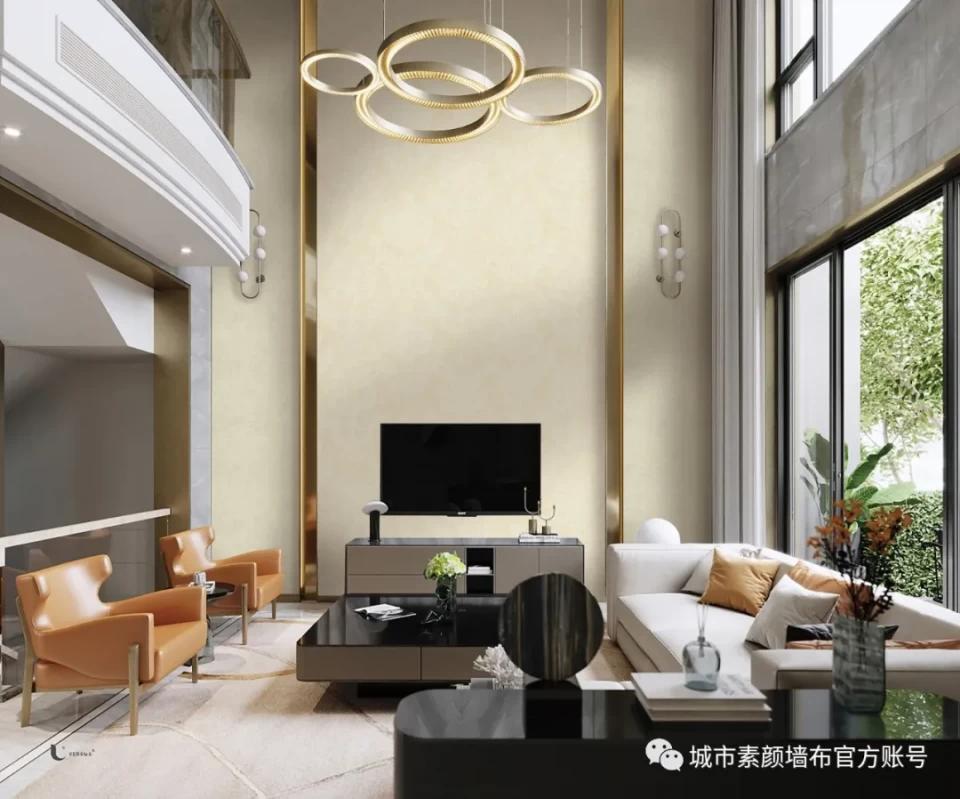 城市墙布高级感,城市素颜墙布最新款