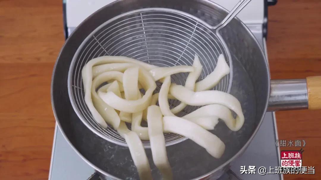 四川甜水面教学,小吃甜水面的做法