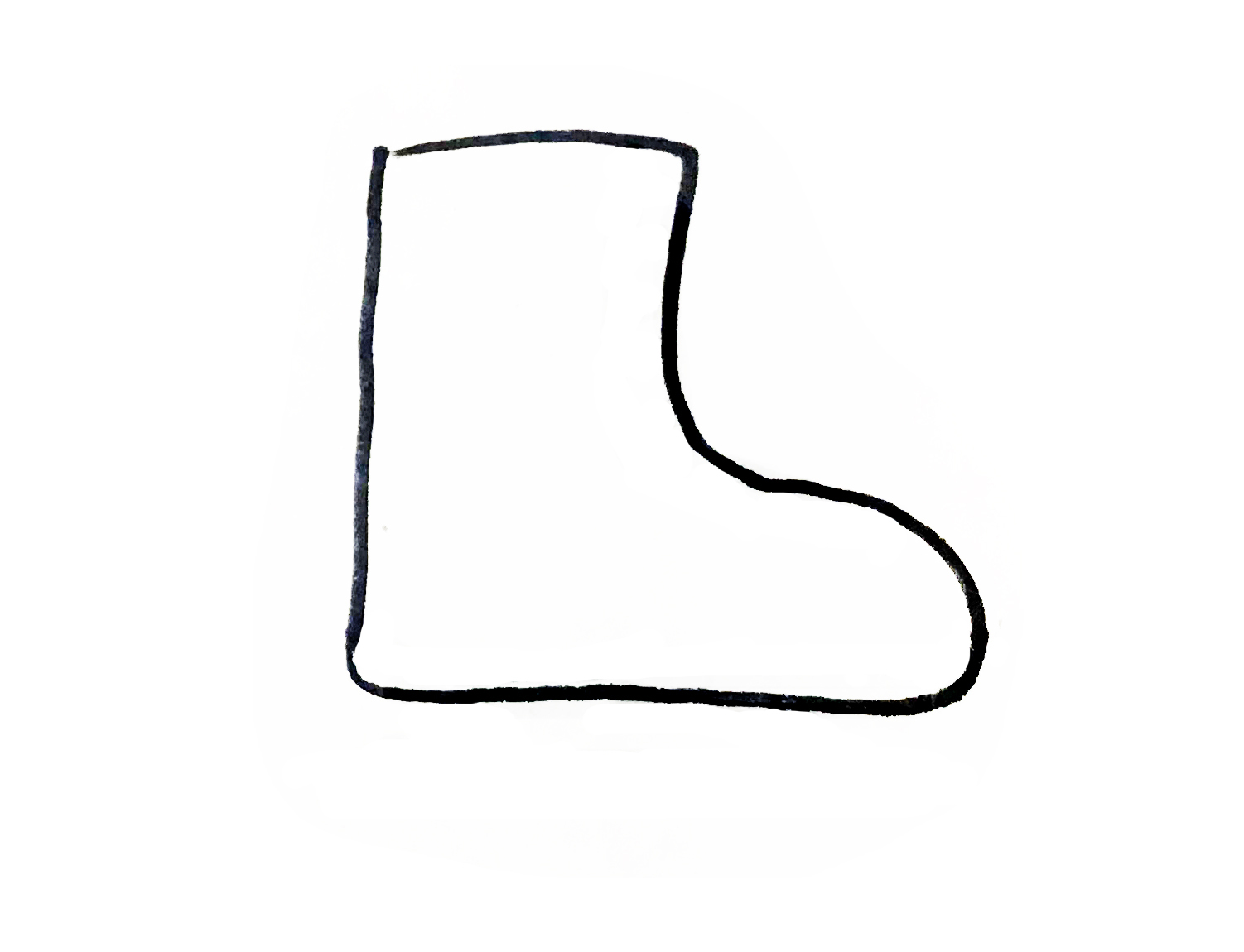 鞋简笔画又简单又漂亮,各种各样的鞋简笔画