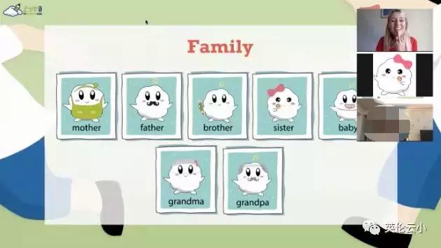 英伦云小学课程实录-认识你自己《Mybody》