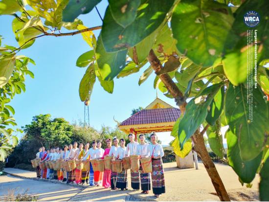 WRCA×龙园号:“世界最大的可移动茶柱”通过世界纪录认证