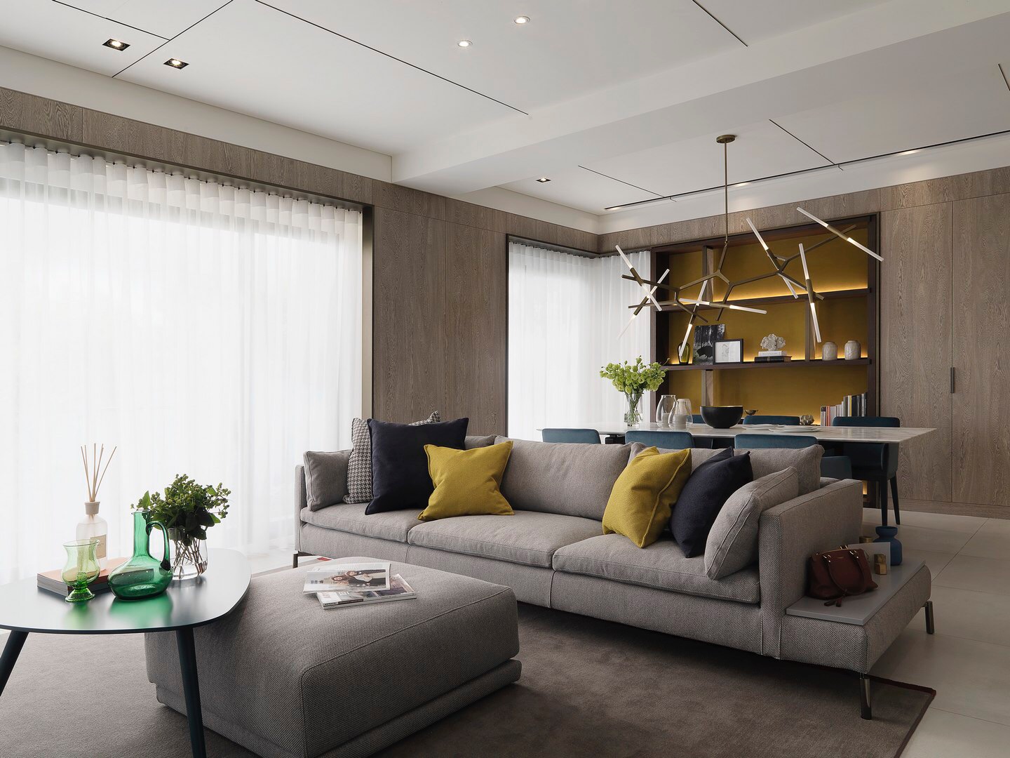 客厅装修沙发不靠墙,房子客厅装修怎么搞