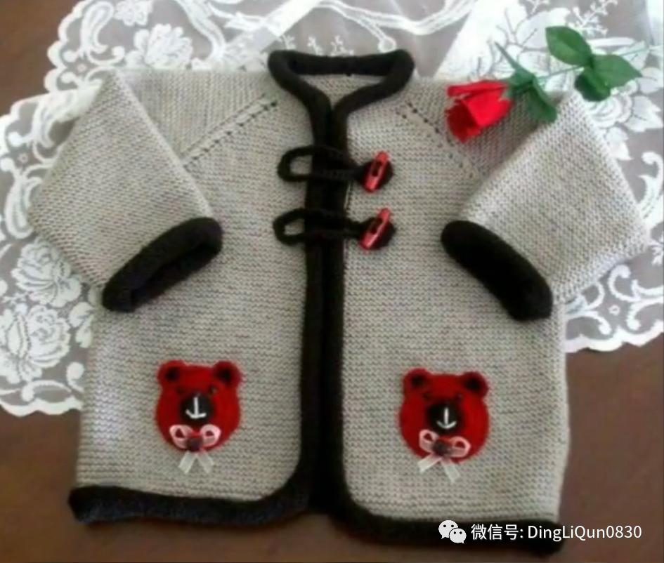 儿童针织毛衣教程,小孩棒针毛衣款式大全图片