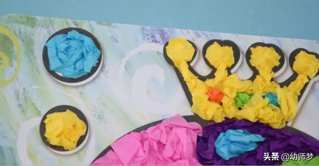 幼儿园手工制品花篮创意环创,幼儿园废旧瓶子手工制作环创