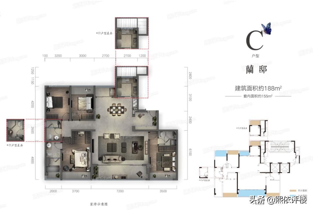 冉家坝新C位，33000元/m²单价刷新天花板，凭什么？