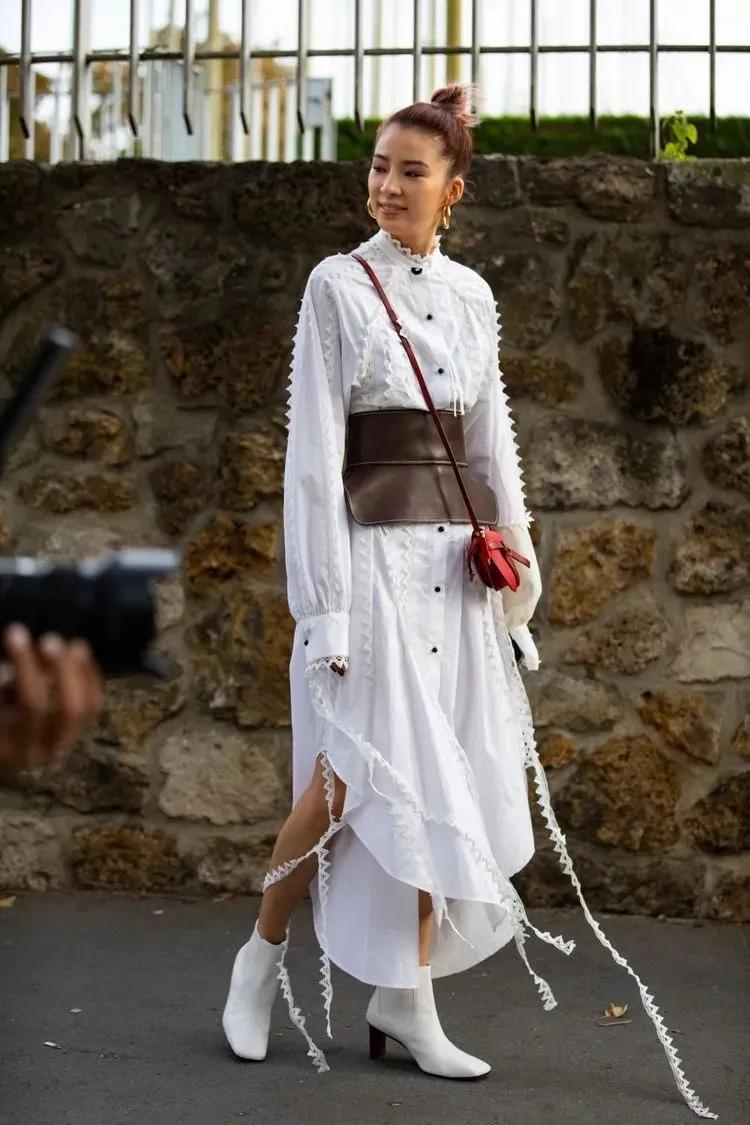 一条腰带拯救一条碎花裙,一条神奇的束腰带