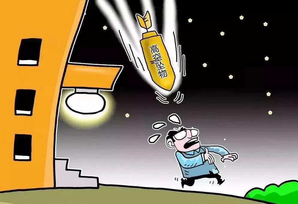 高空抛物被起诉案例,高空抛物坠物的民事责任