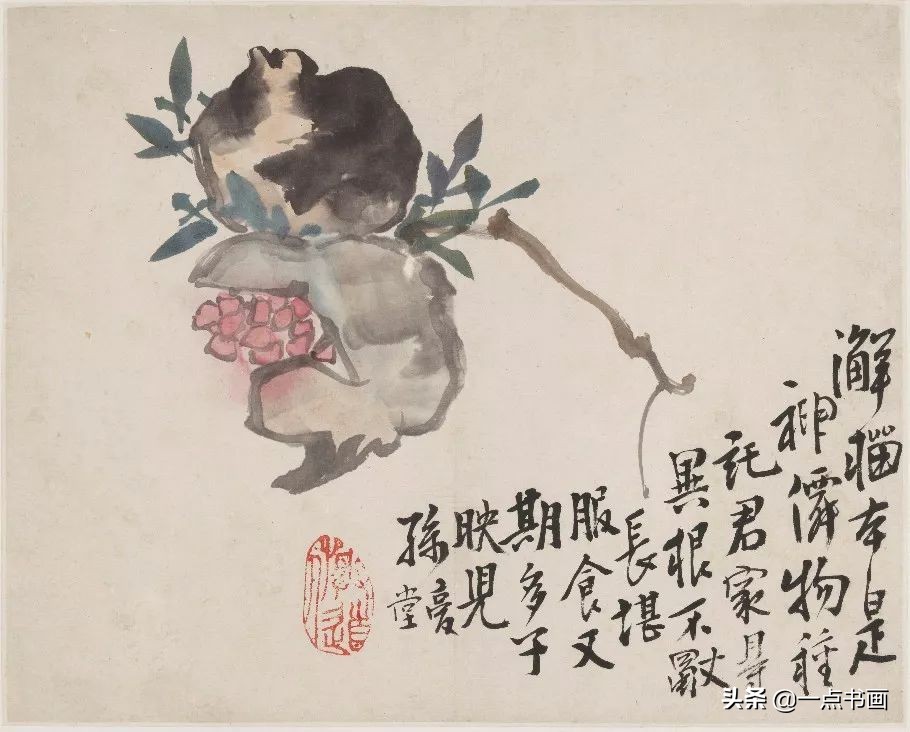 清代画家沈振麟花鸟动物作品欣赏,清代名家山水工笔画作品欣赏