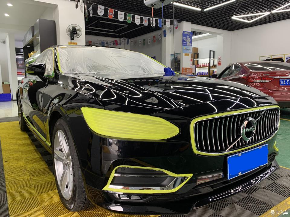 汽车镀晶在于抛光技术吗,沃尔沃s90镀晶