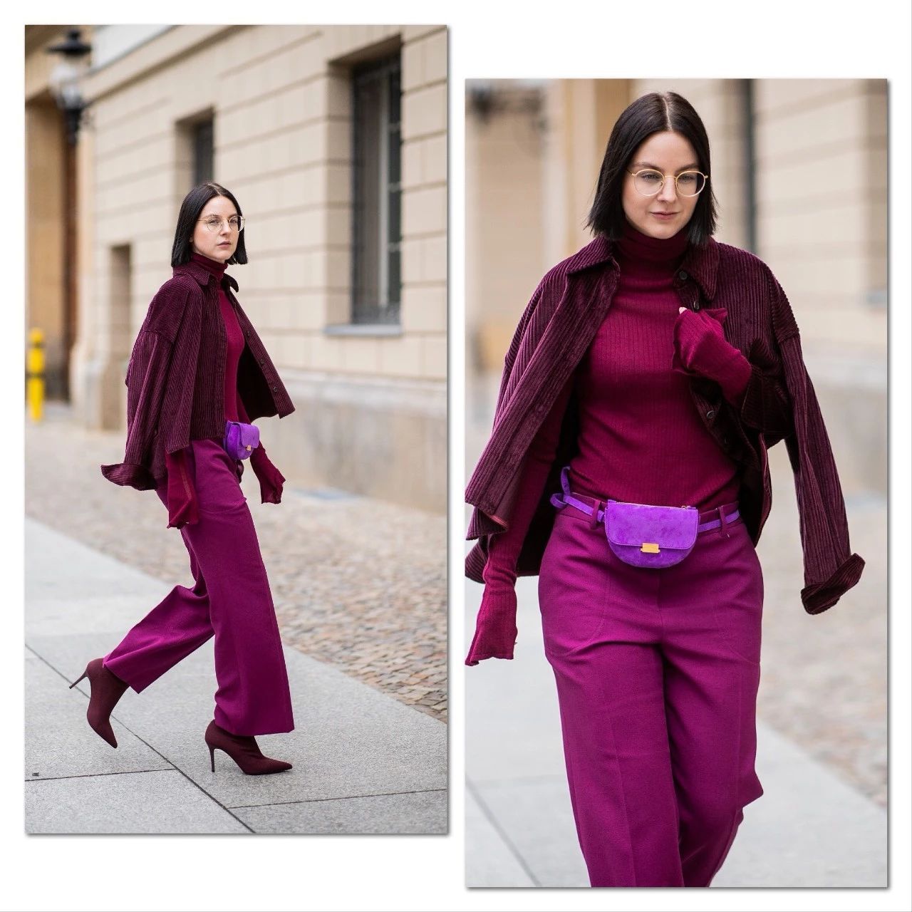 大衣配的包包,穿大衣腰包怎么背