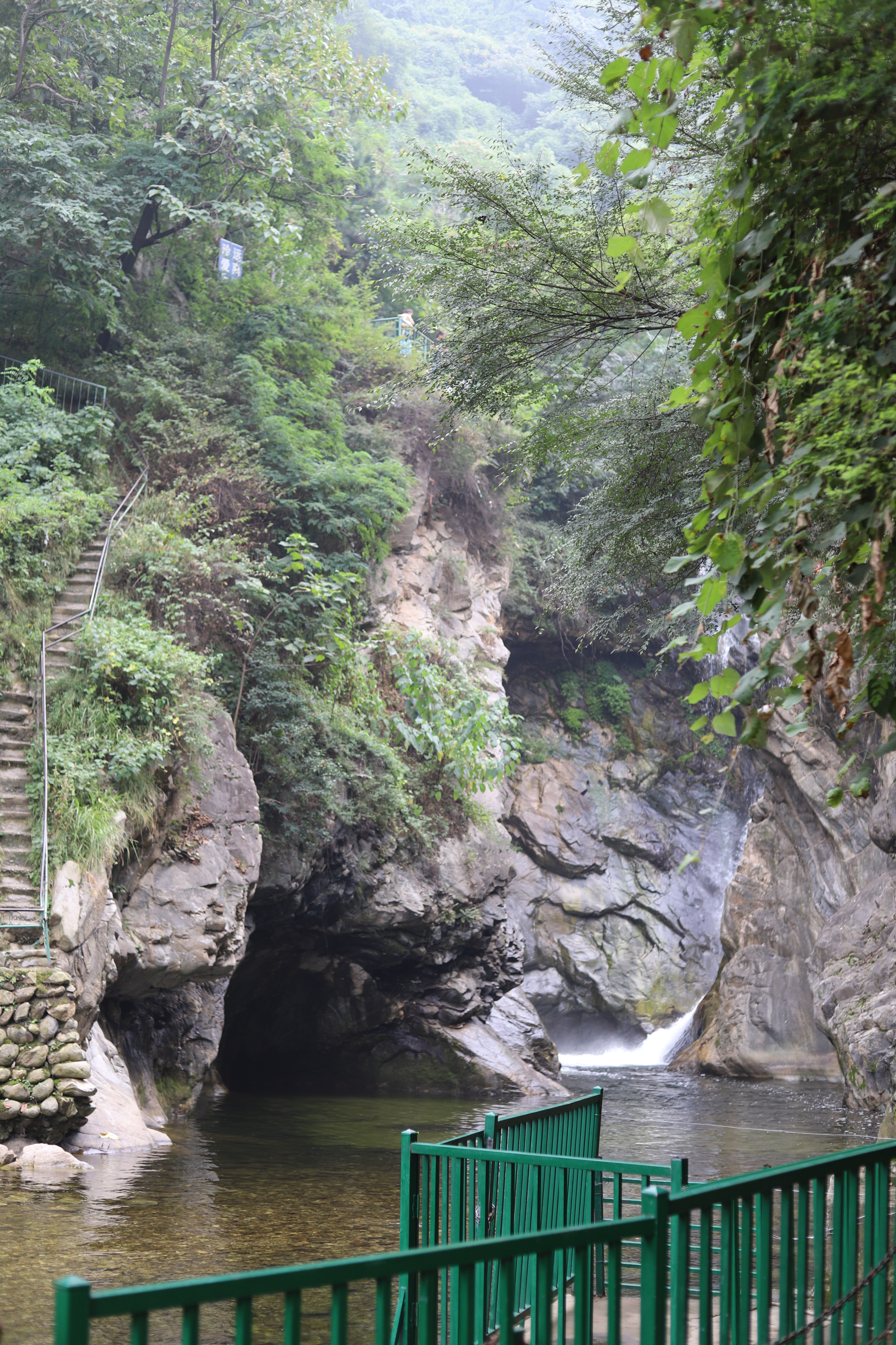 鄠邑高冠瀑布,西安鄠邑区免费的旅游景点