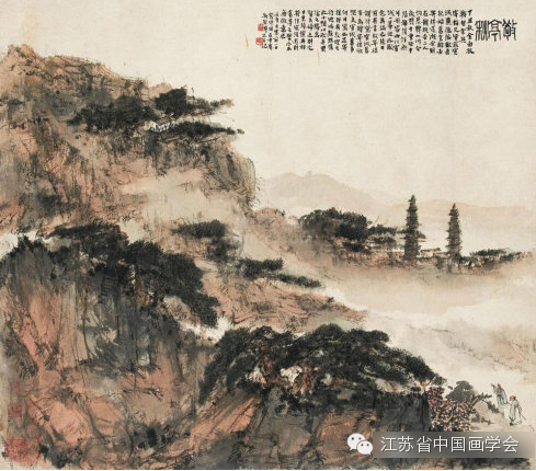 傅抱石1957年山水画价目表,傅抱石山水画欣赏