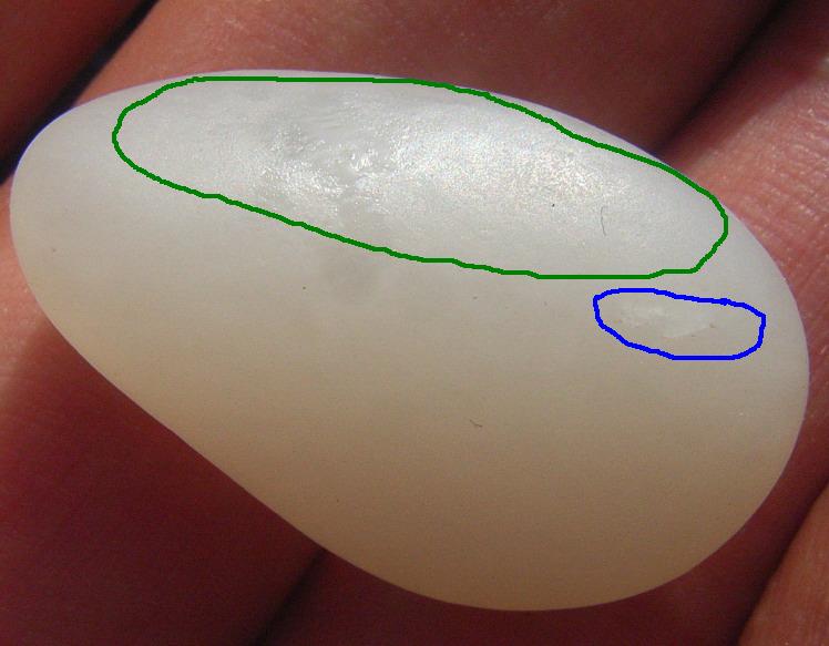 高仿籽料和真籽料的鉴别,籽料假籽