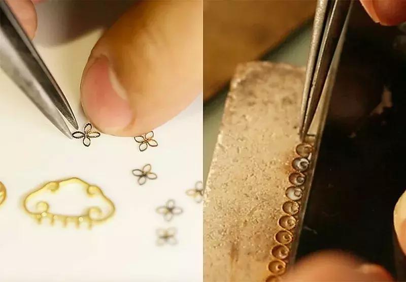 中国传统文化工艺品制作,非遗首饰工艺