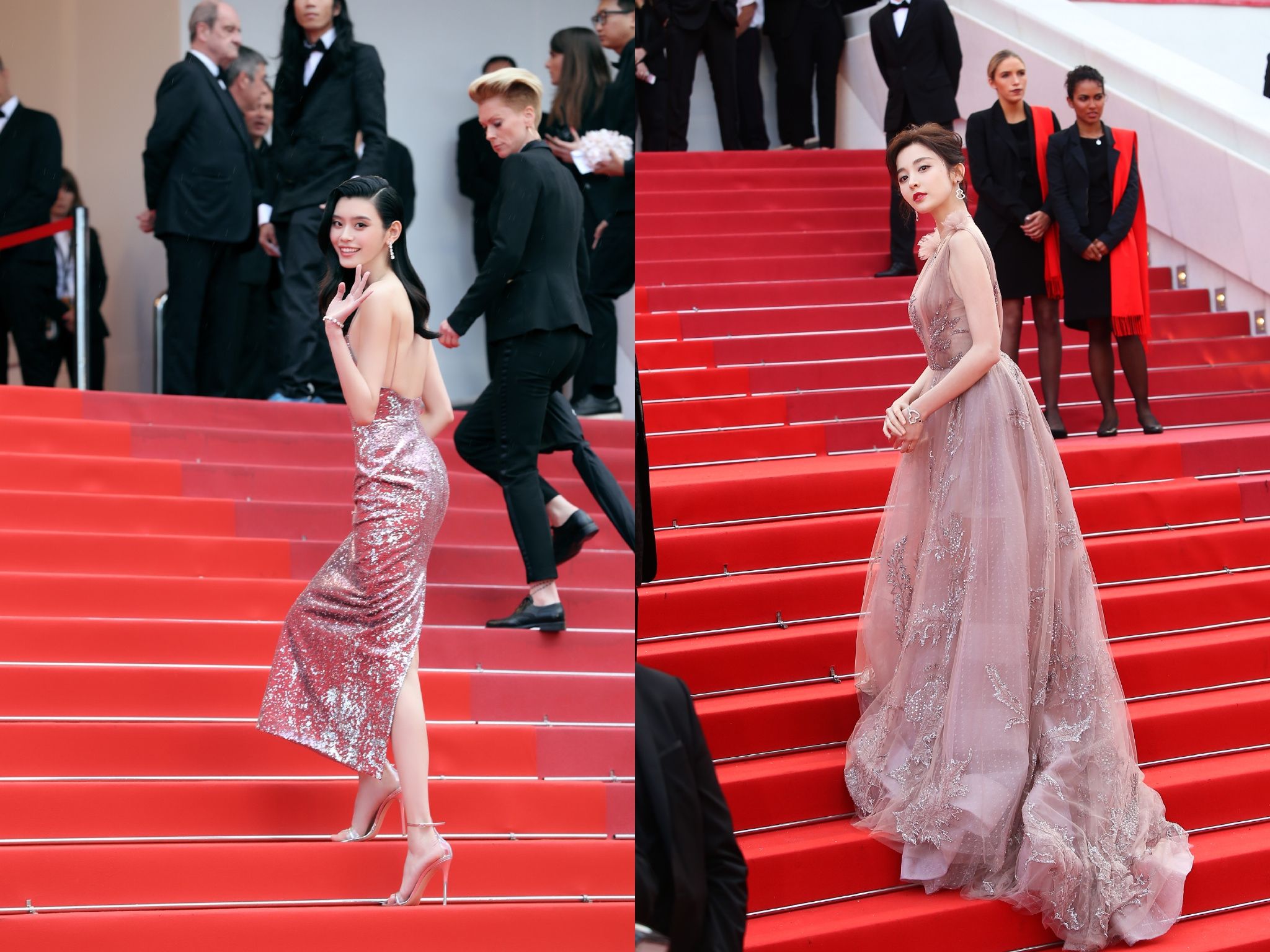 明星红毯如何快速换造型的,女明星红毯结束以后如何卸妆