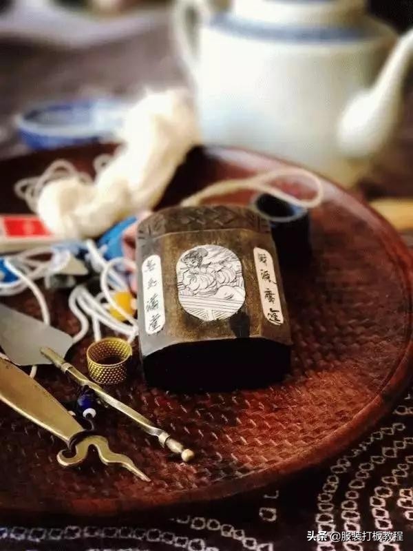 女童旗袍裁剪教程图解按厘米来算,古老连肩袖旗袍最简易裁剪图解