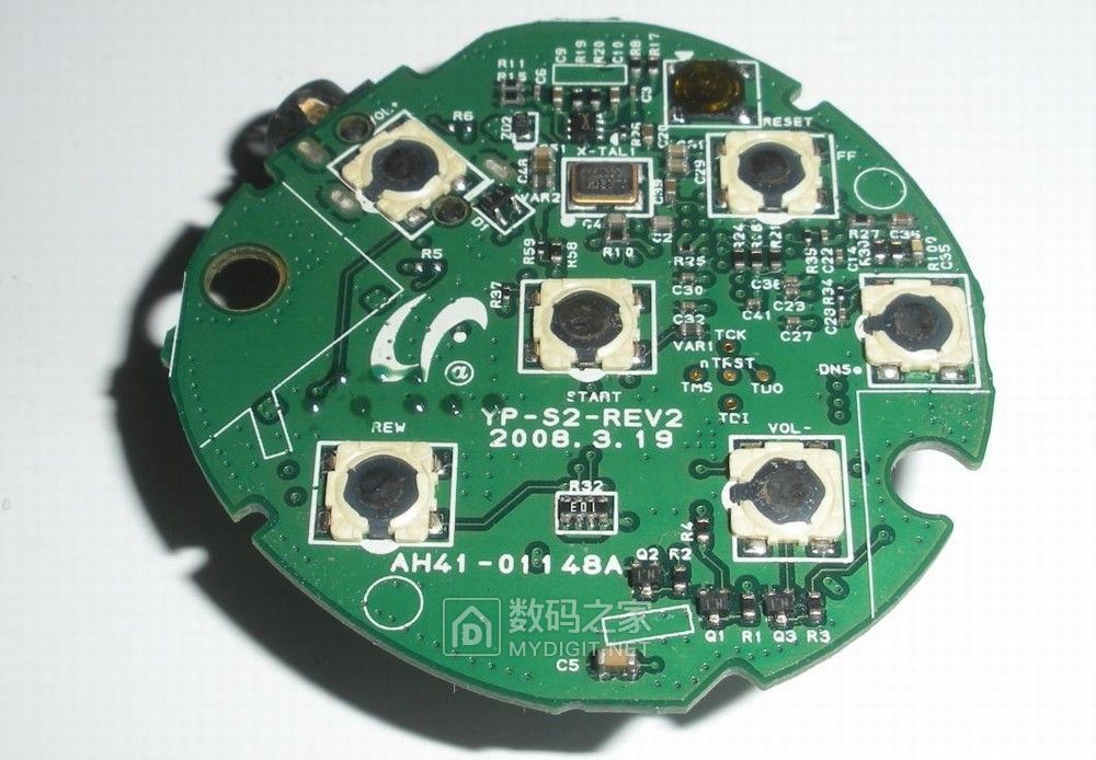 拆修三星音乐魔法石MP3*放播**器YP-S2,附数据充电线制作方法