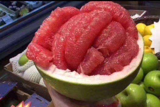 泰国红宝石柚子,正宗的泰国红宝石柚子