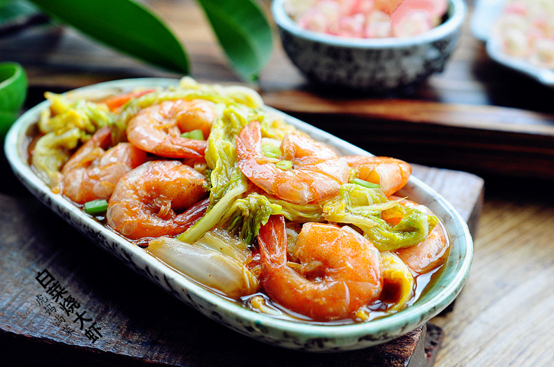 过年煮完的大虾怎么样摆盘最好看,大虾年夜饭摆盘好看又好吃的菜谱