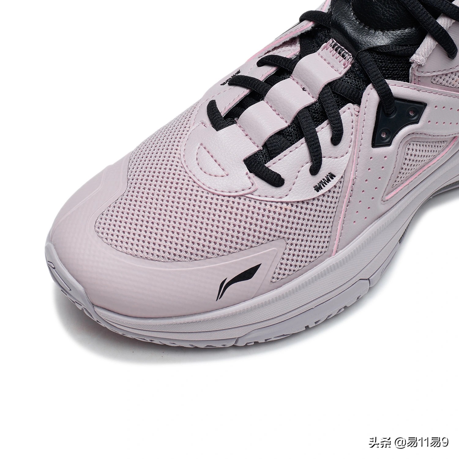 李宁队徽emblem篮球鞋测评,李宁队徽emblem淡奶紫篮球鞋