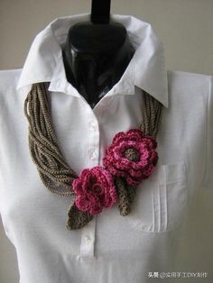 编织的饰品,可以用钩针钩的小饰品