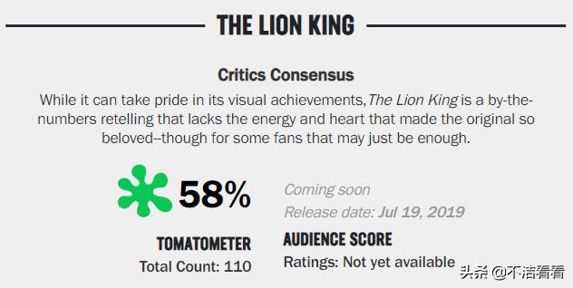狮子王现在怎么样了,狮子王评价