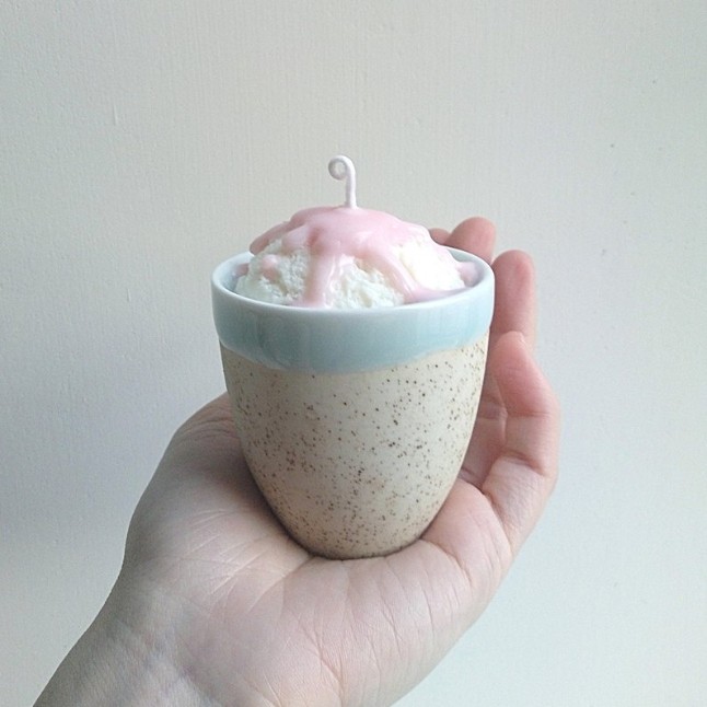 不说你绝对不知道！这些蛋糕、牛肉面其实是蜡烛可爱又有创意