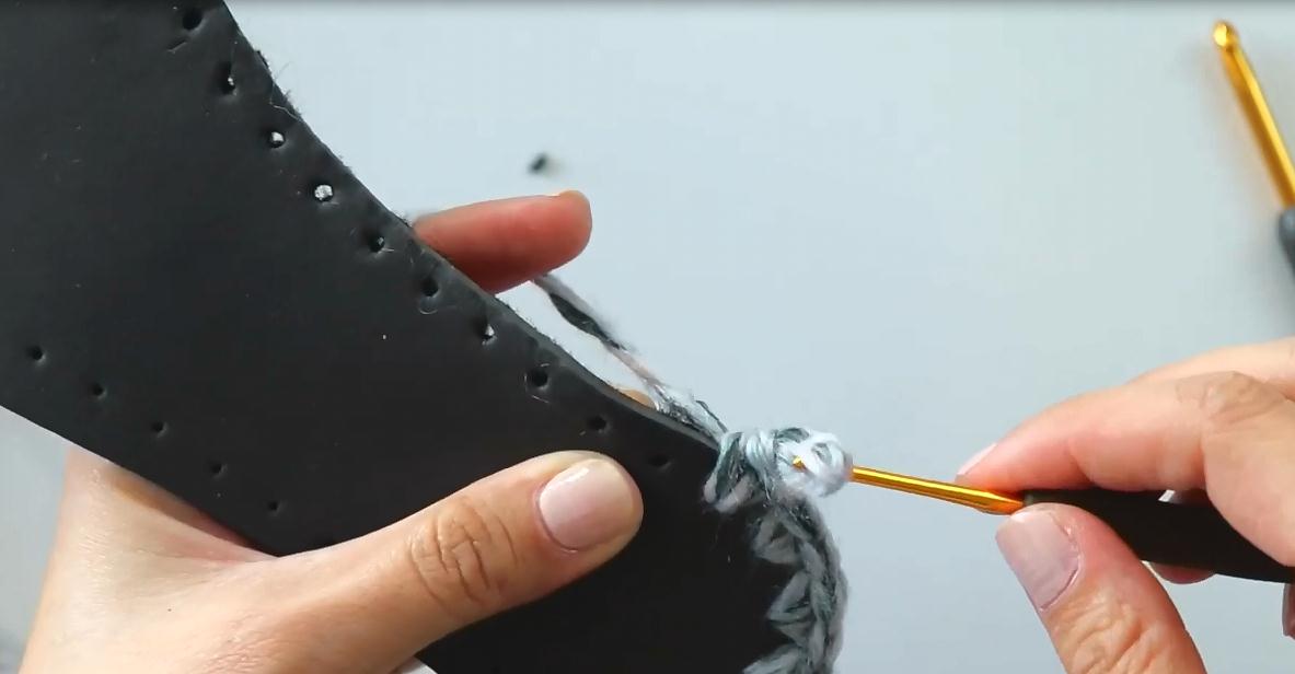 钩针钩鞋最简单的方法,钩毛线鞋怎样钩最好看