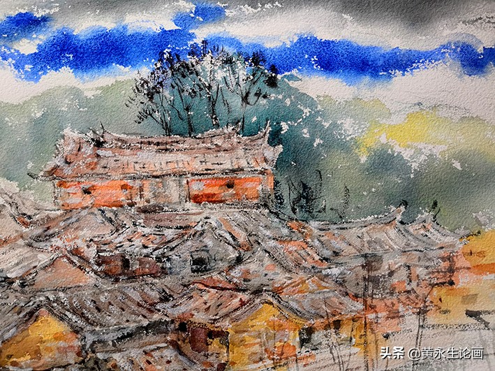 厦门国画工笔人物写生创作,厦门白描人物写生国画作品欣赏