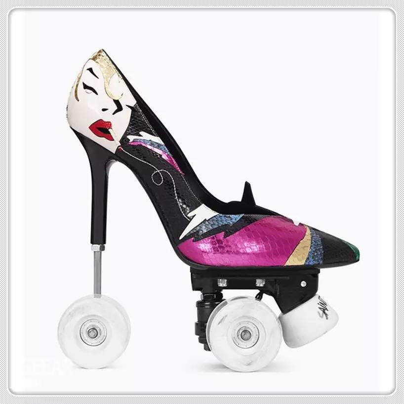 世界上最奇葩的高跟鞋设计,高跟鞋奇葩设计