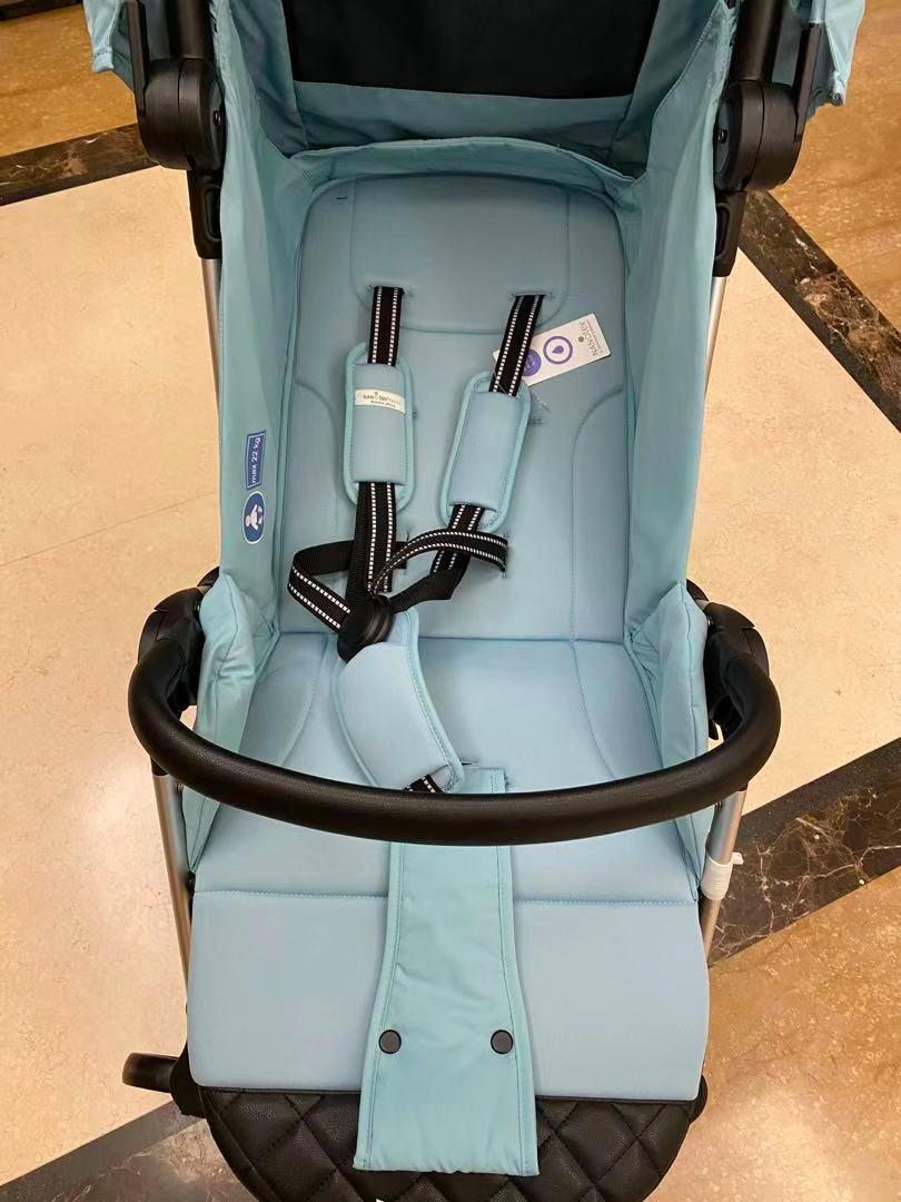 qborn婴儿推车粉色,秒收车