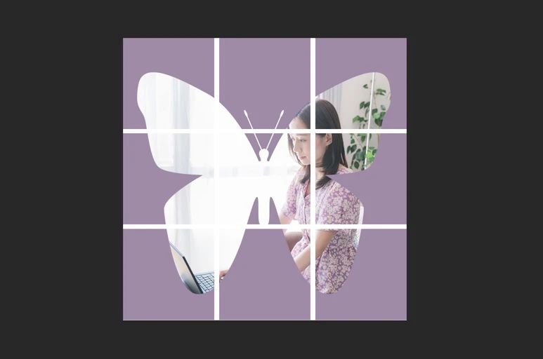 朋友圈九宫格模板,生日朋友圈九宫格拼图模板