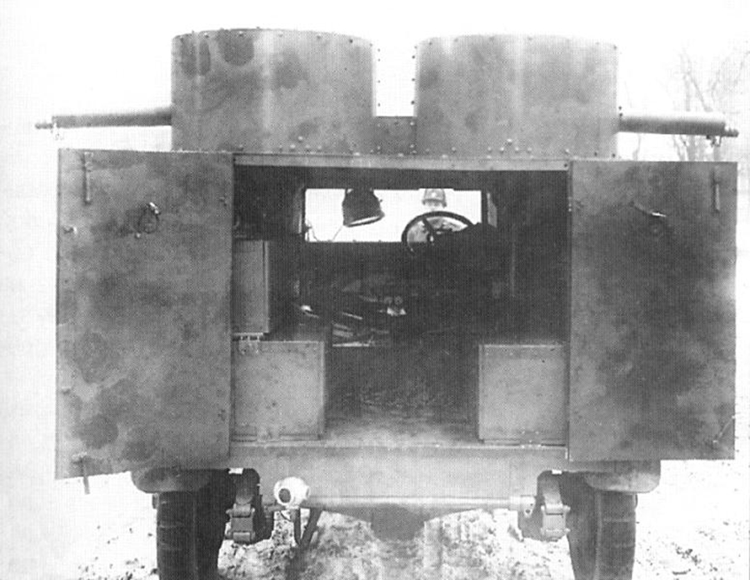 简单的德军装甲车,沙俄奥斯汀超重型坦克