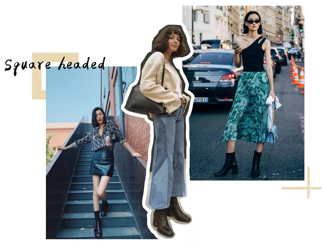 今年的靴子一言难尽,今年靴子流行高跟还是低跟