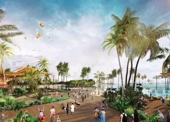 新加坡鱼尾狮公园美景,新加坡鱼尾狮要拆除了吗