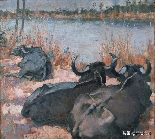 艺术家徐悲鸿资料,中国近代绘画之父徐悲鸿油画作品