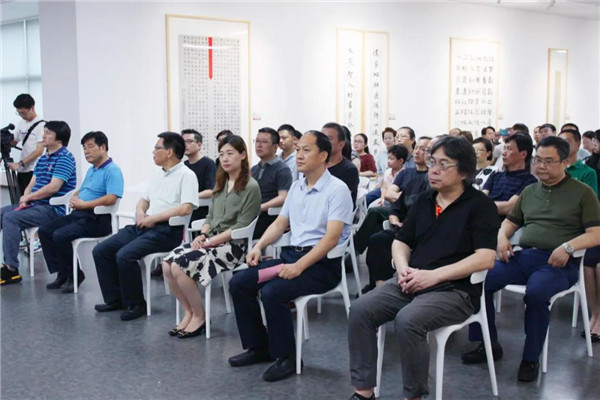 第二届退役军人书画艺术展开幕式,退役军人书画比赛