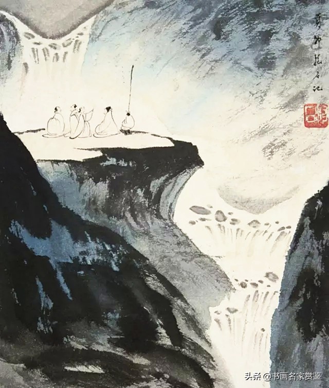 傅抱石大师作品图片,中国画坛巨擘