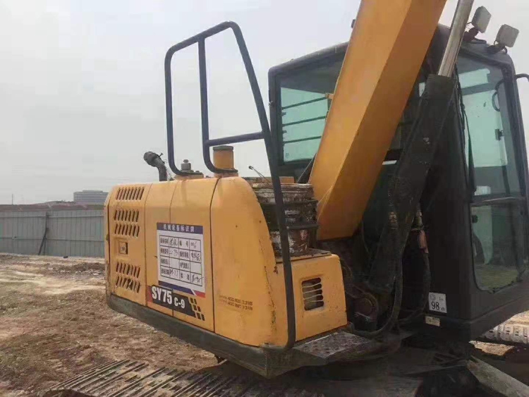 三一二手sy75轮式挖掘机,三一75c二手最新挖掘机价格