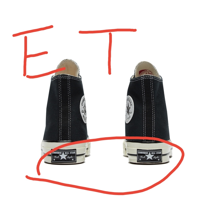 匡威1970s和chucktaylorallsatr区别,为什么假的匡威哪边容易泛黄