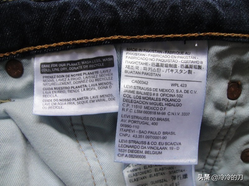 李维斯levis深蓝直筒牛仔裤,李维斯levis牛仔裤512修身