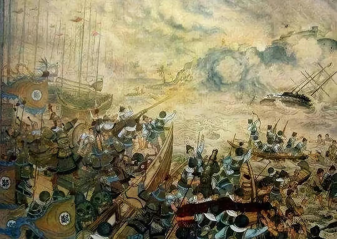 真实的郑成功，力举三百斤，虎卫打趴荷兰人