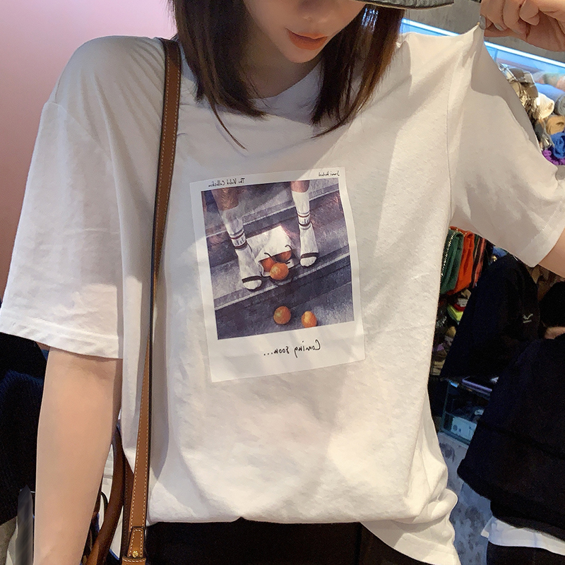 法式气质风内搭t恤,欧洲风穿搭t恤