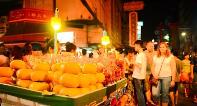 泰国曼谷唐人街潮汕人,泰国唐人街人来人往