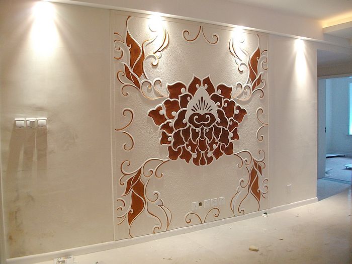 适合家里的墙绘图片零基础,墙绘简单又出效果的图