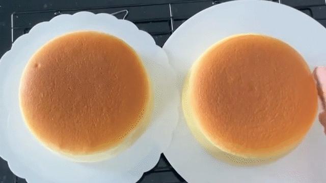 轻乳酪芝士蛋糕不开裂秘方,不回缩不塌陷轻芝士蛋糕